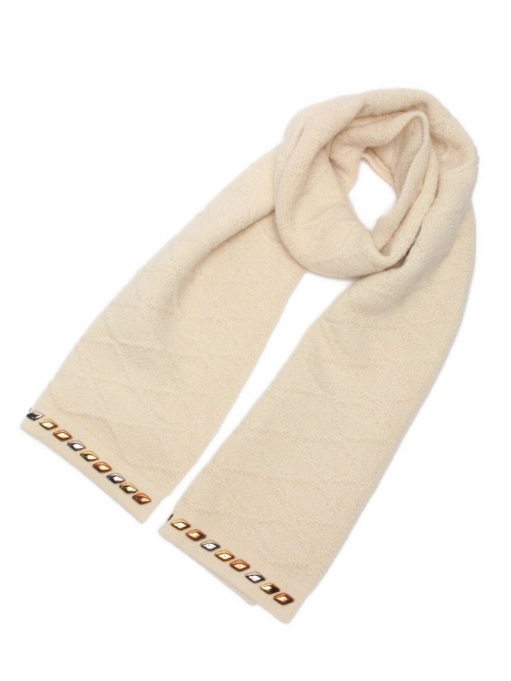 Louis Vuitton Scarf White